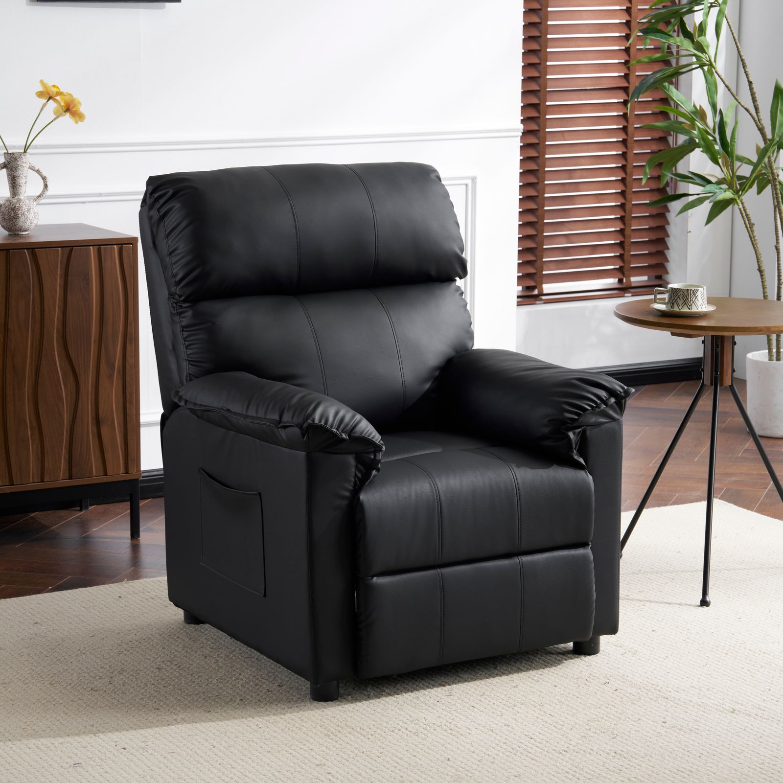  数量 リクライニングソファー ソファー 1人掛け ゲーミングチェア PU 165度調節 収納ポケット付き PUレザー チェア オットマン一体型 パーソナルチェア 耐圧分散 一人暮らしに最適 ふわふわ おしゃれ 電動リクライニング 2人掛け 3人掛けソファ ソファ ソファベッド