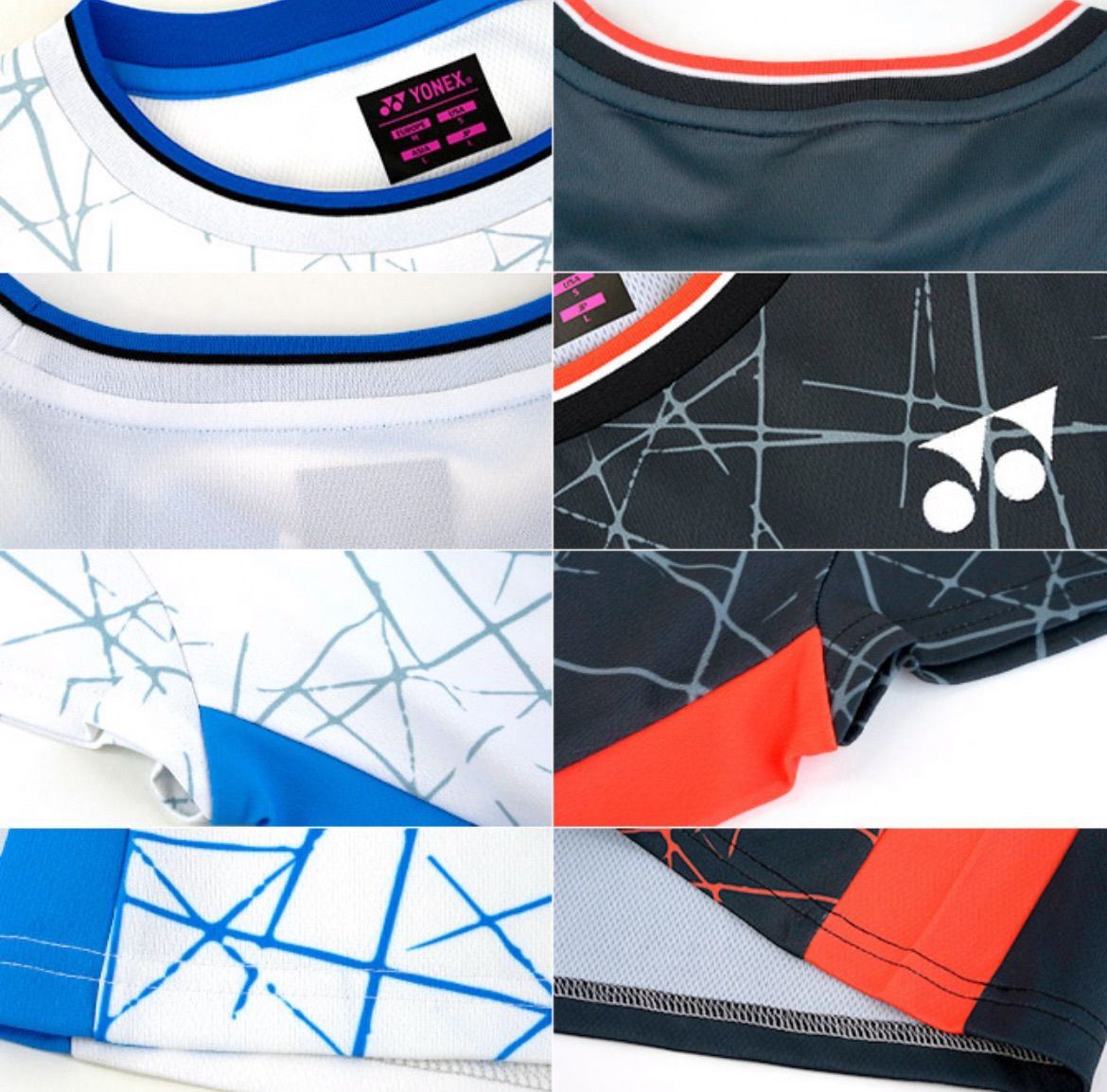 YONEX ユニ ゲームシャツ NTT東日本バドミントンモデル カタログ未掲載