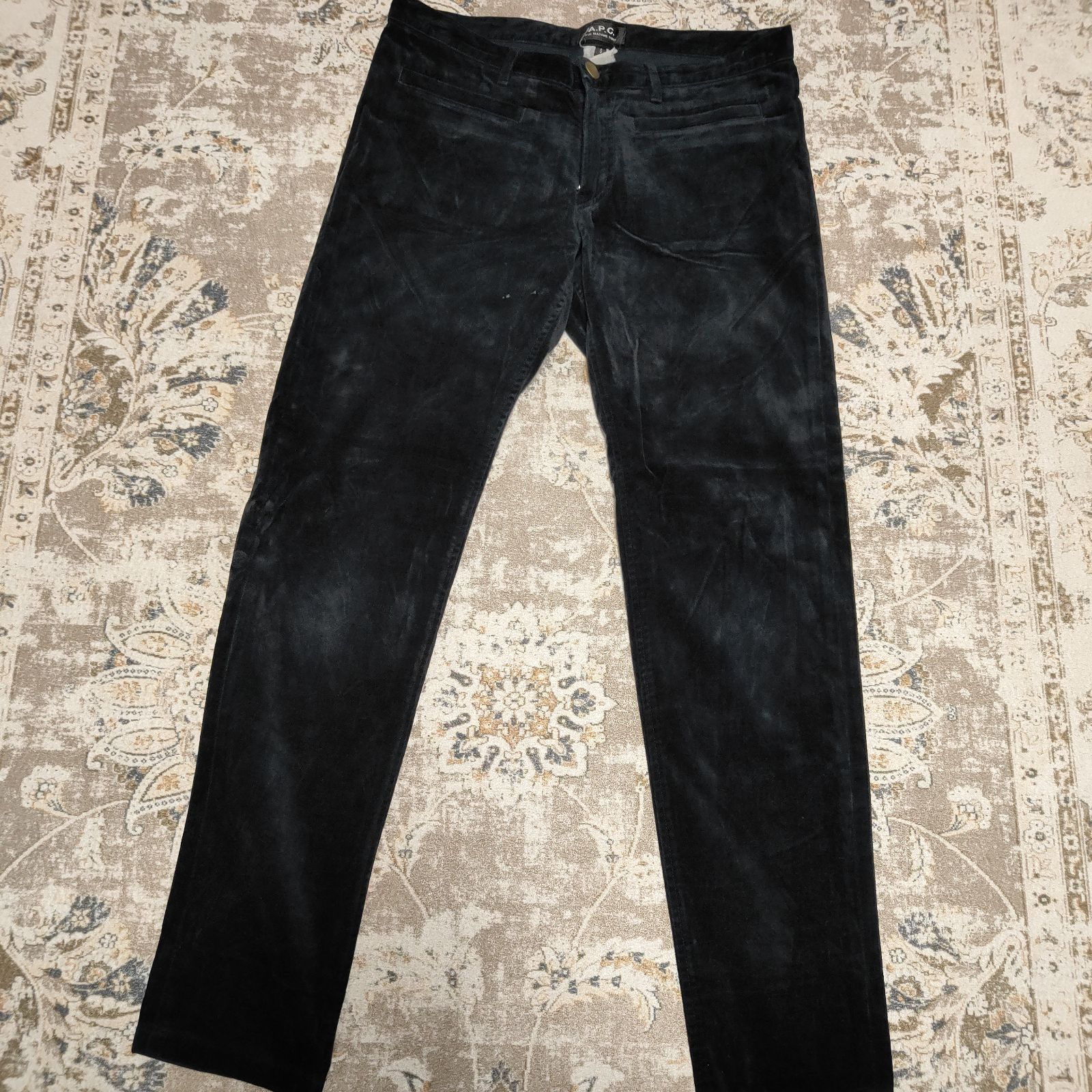 A.P.C RUE MADAME PARIS ベルベット素材 デニムパンツ ジーパン JEANS 