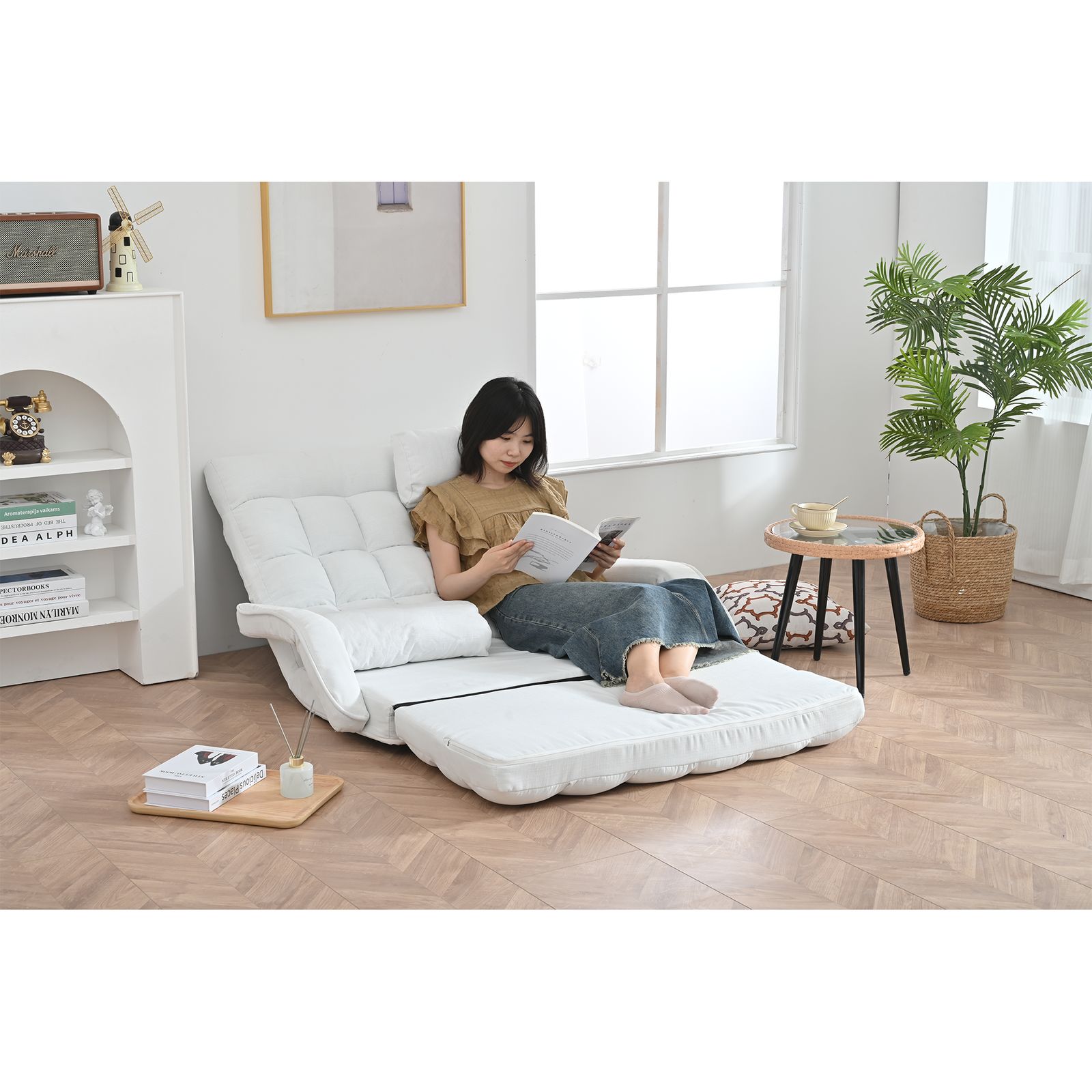 リクライニング 低い椅子