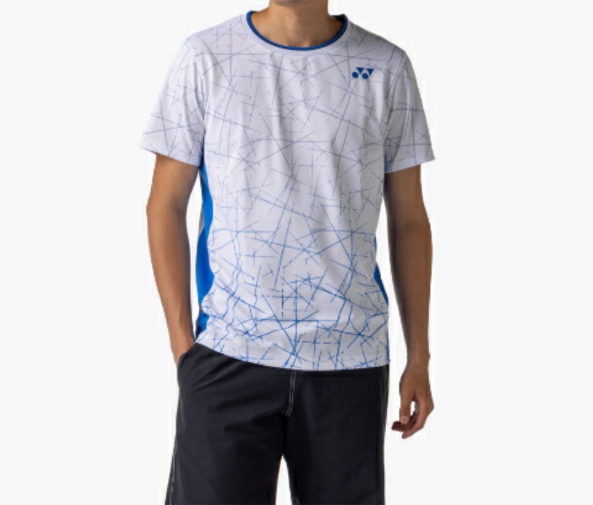 YONEX ユニ ゲームシャツ ディスカウント NTT東日本バドミントンモデル