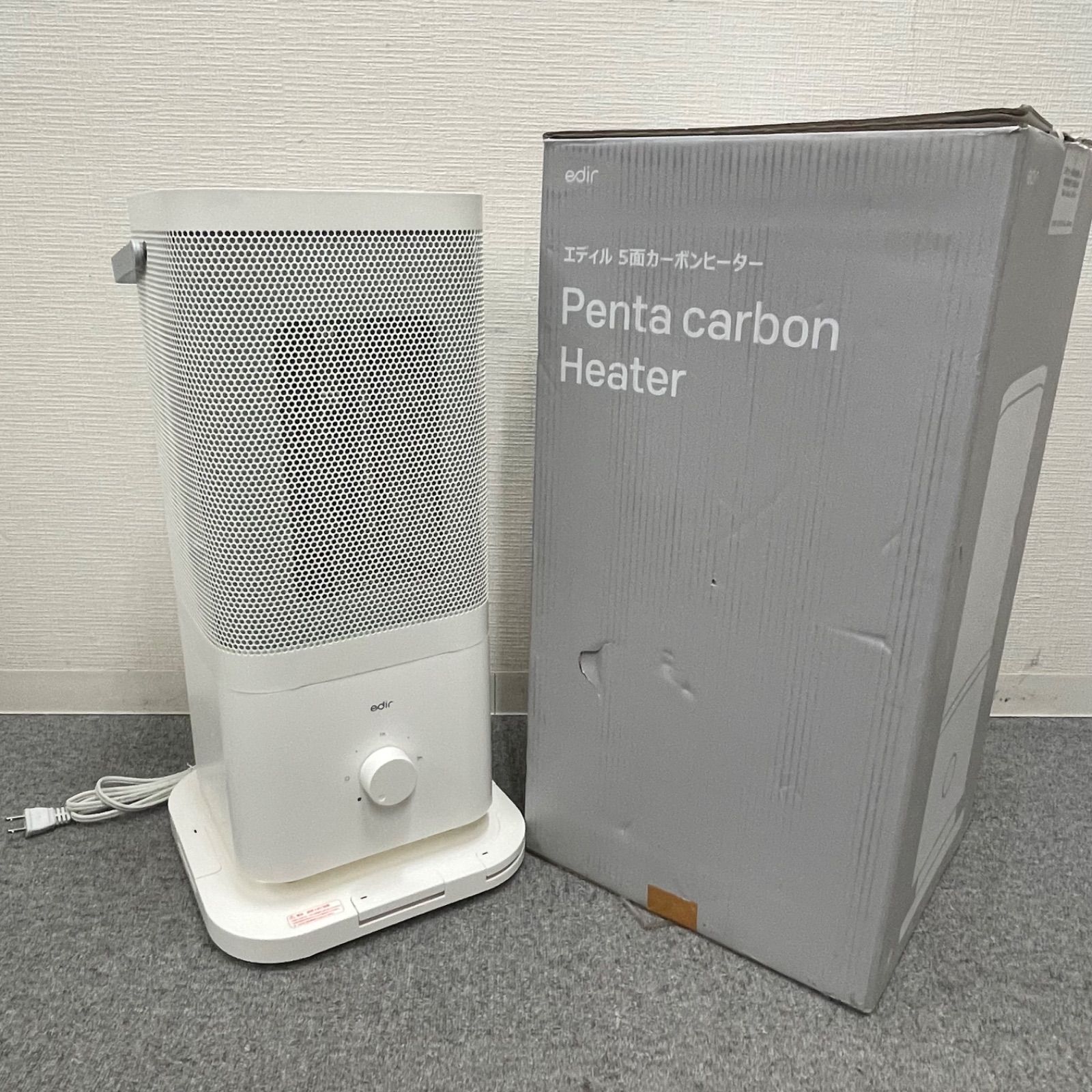 NPA】2024年製 edir エディル 5面カーボンヒーター ED-5CW - メルカリ