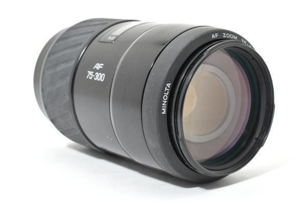ミノルタAF 75-300mm ズームレンズ 日本製 ミノルタ AF 75-300mm 4.5-5.6 DVII