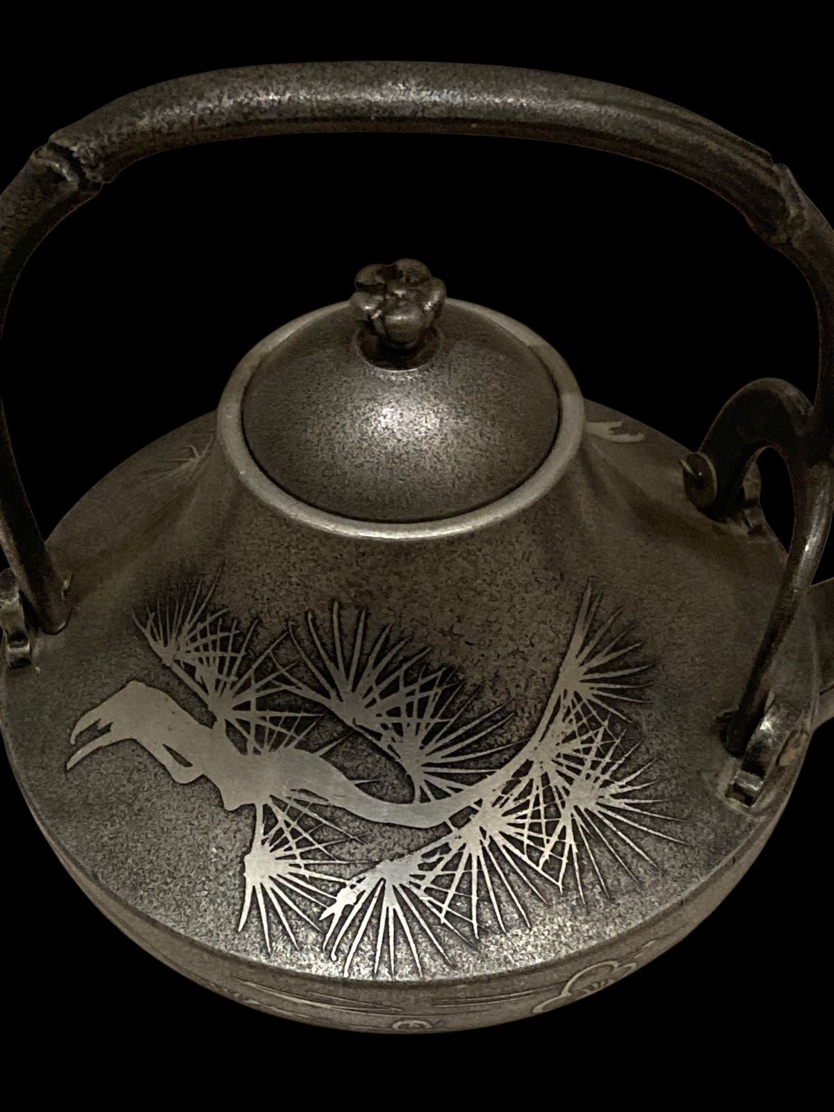 希少 錫製 銚子 ちょうし 急須 酒器 煎茶道具 伝統的 日本 工芸品 本錫