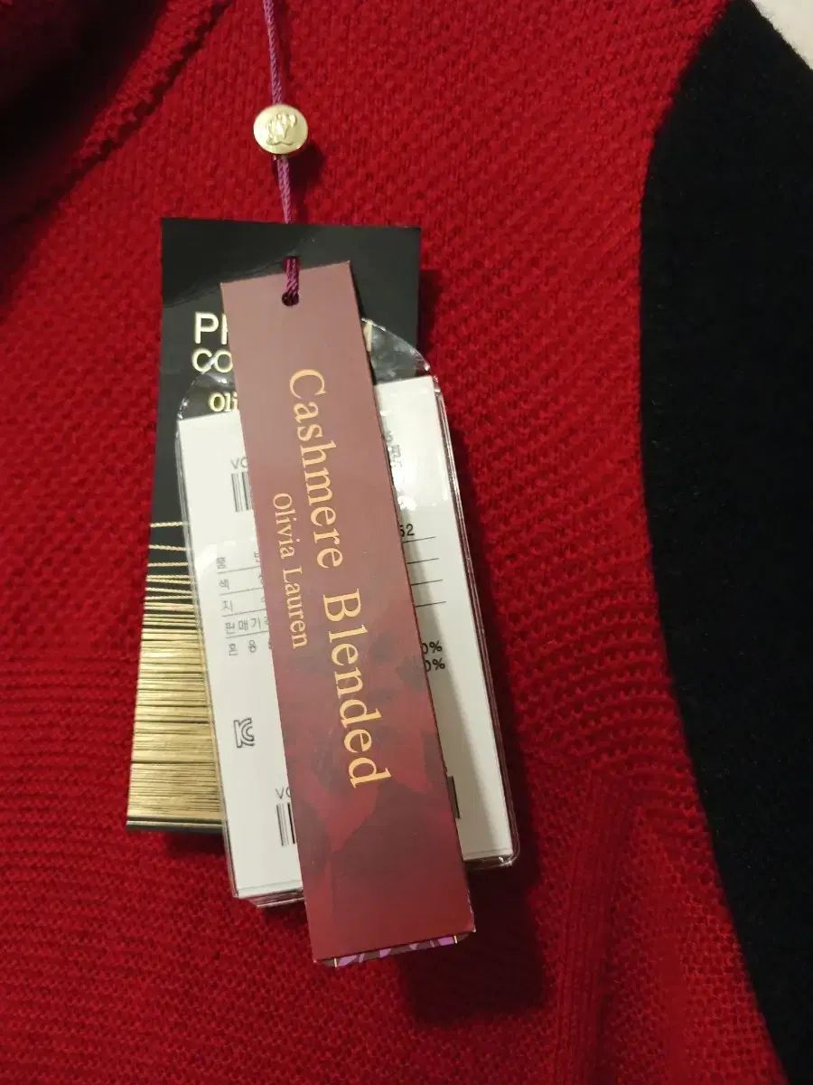 オリビアローレン レディース ウール カシミア 素材 長袖 95 サイズ