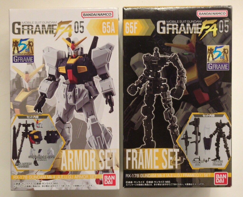 バンダイ GフレームFA 05 機動戦士Zガンダム ガンダムMk-II(エゥーゴ
