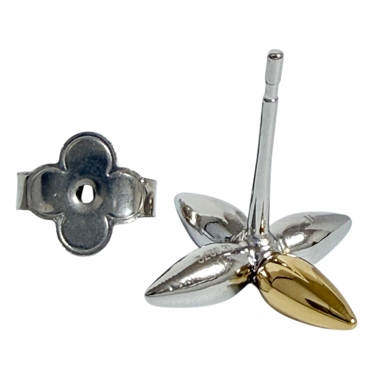 ルイヴィトン メンズ レディース ピアス スタッド ルイゼット 片耳 1個