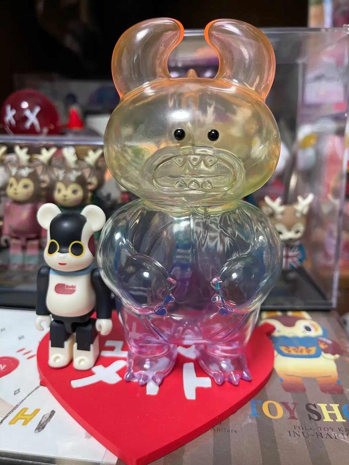  日本ソフトビニール woo!ah! ウア ウール レインボー クリア ダイノ その他 フィギュア