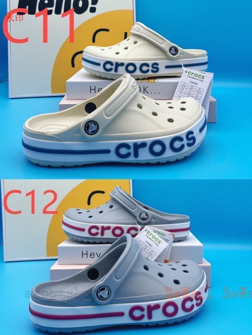 Crocs クロックス バヤバンド クロッグ 19色 男女兼用 新品未使用品