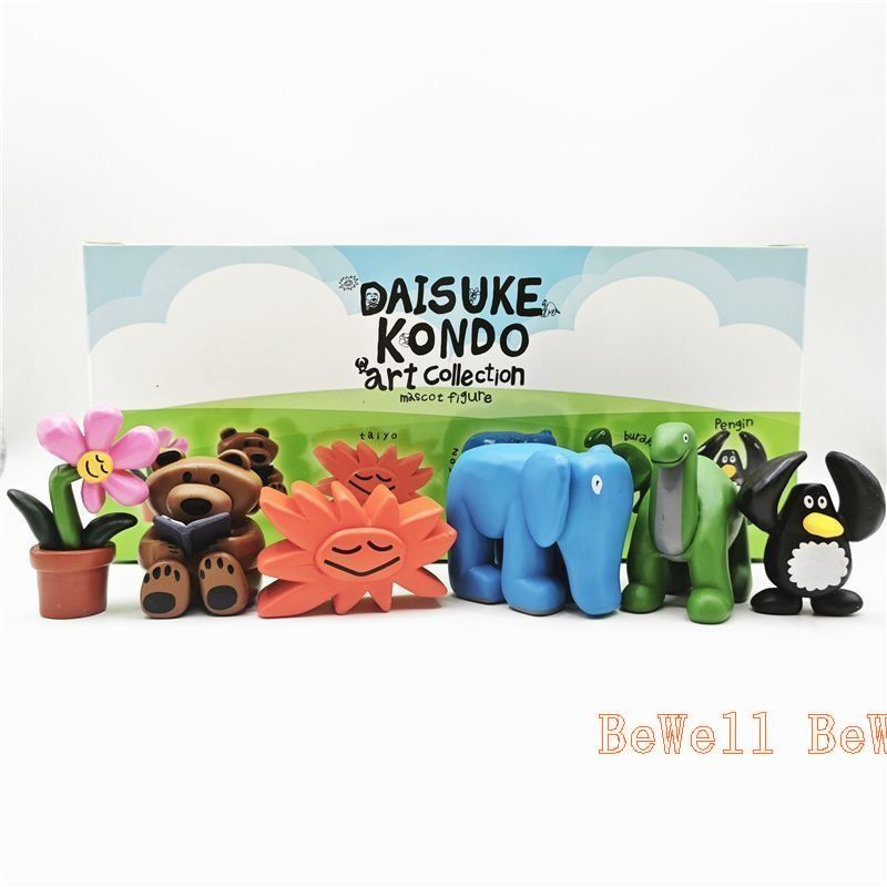 中古人物PETまとめ売り 未使用 DAISUKE KONDO アートフィギュア 全6種フルコンプセット