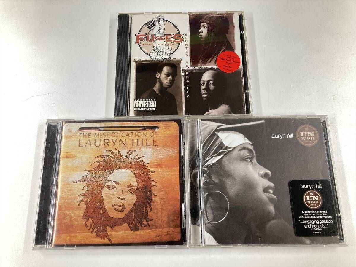 W0615】ローリン・ヒル フージーズ CD アルバム 3枚セット○The Fugees