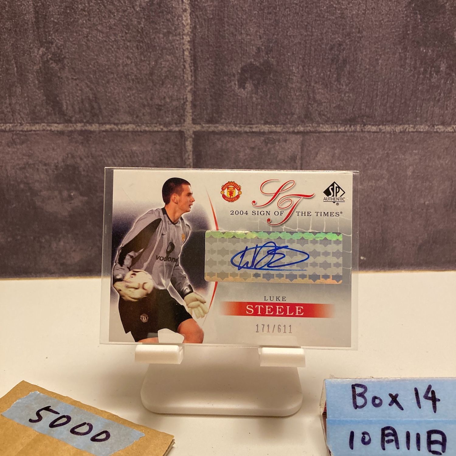 2004 Upper Deck SP Authentic Luke Steele 171/611 直筆サインカード