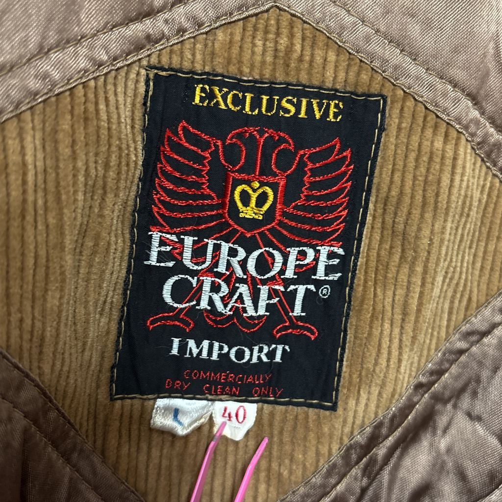 EUROPE CRAFT】 60～70s ユーロヴィンテージ コーデュロイランチ