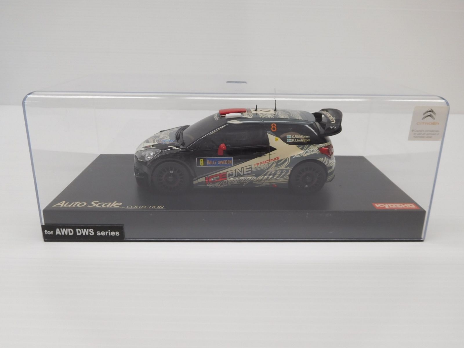 送料無料 京商 シトロエン オートスケールコレクション DS3 WRC 2011