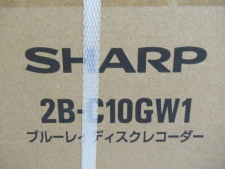シャープ SHARP アクオス AQUOS ブルーレイディスクレコーダー 2 B C 10 GW 1 TB