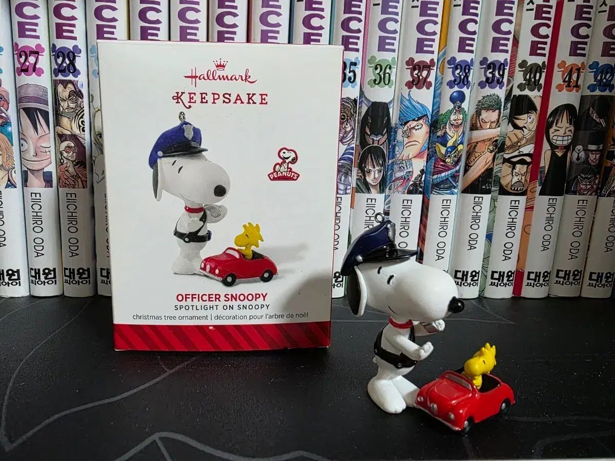 2014 ホールマーク ピーナッツ将校 SNOOPY 17 th スポットライト オーナメント