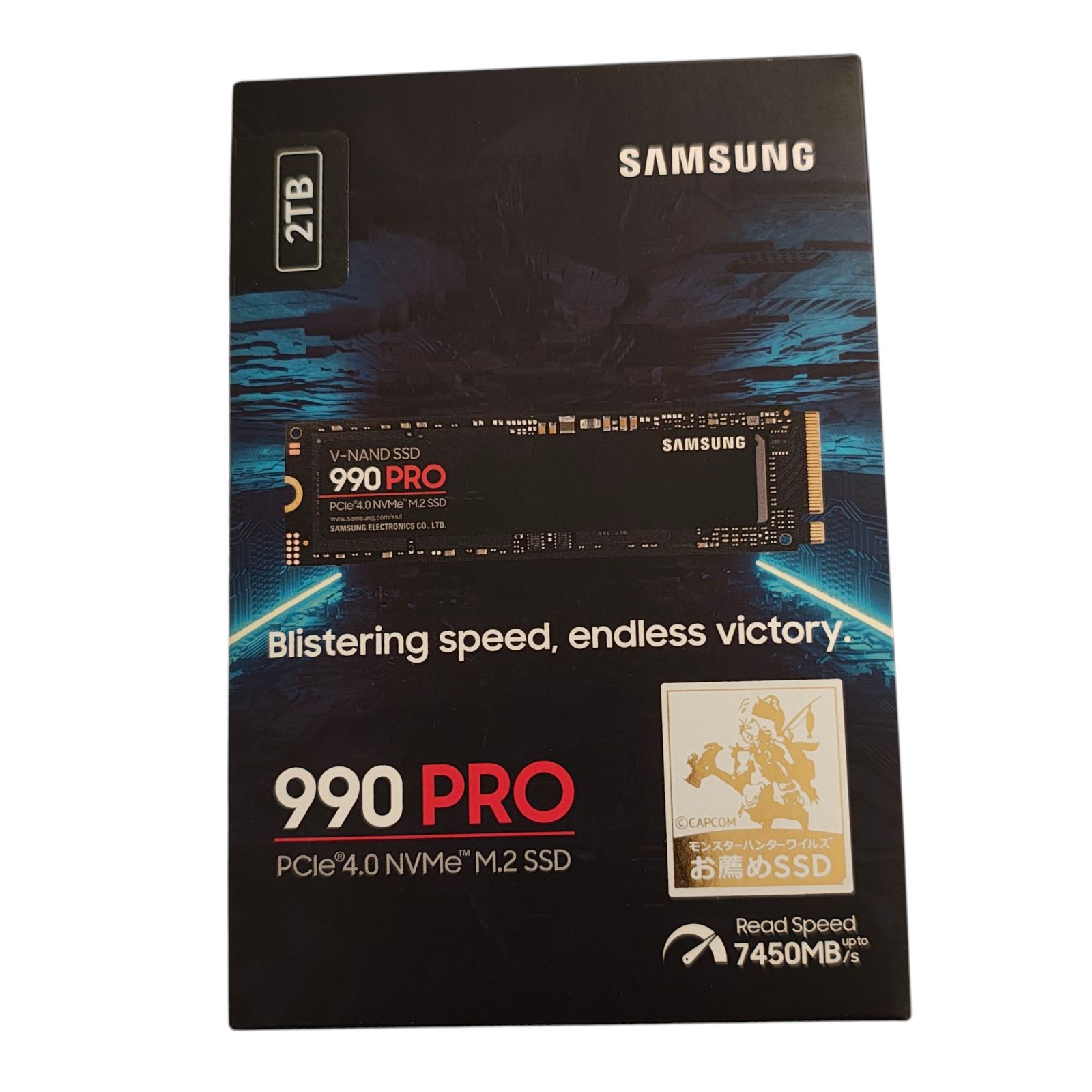 WJ149 Samsung 990 PRO 2TB PCIe Gen 4.0 x4 (最大転送速度 7,450MB/秒