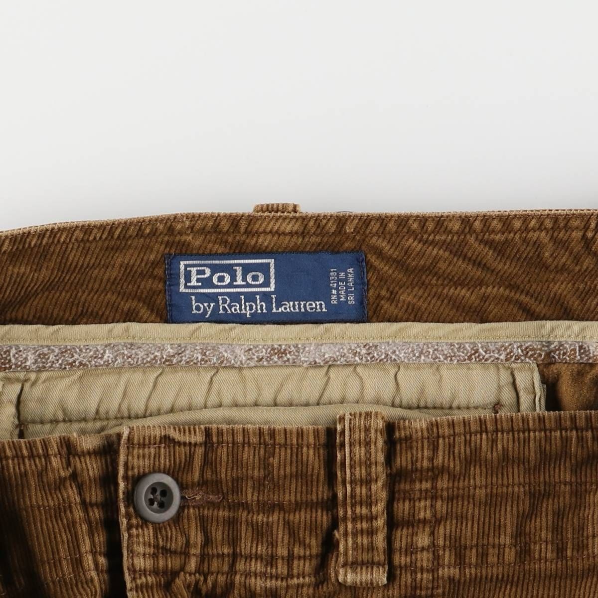 古着 ラルフローレン Ralph Lauren POLO by Ralph Lauren コーデュロイ