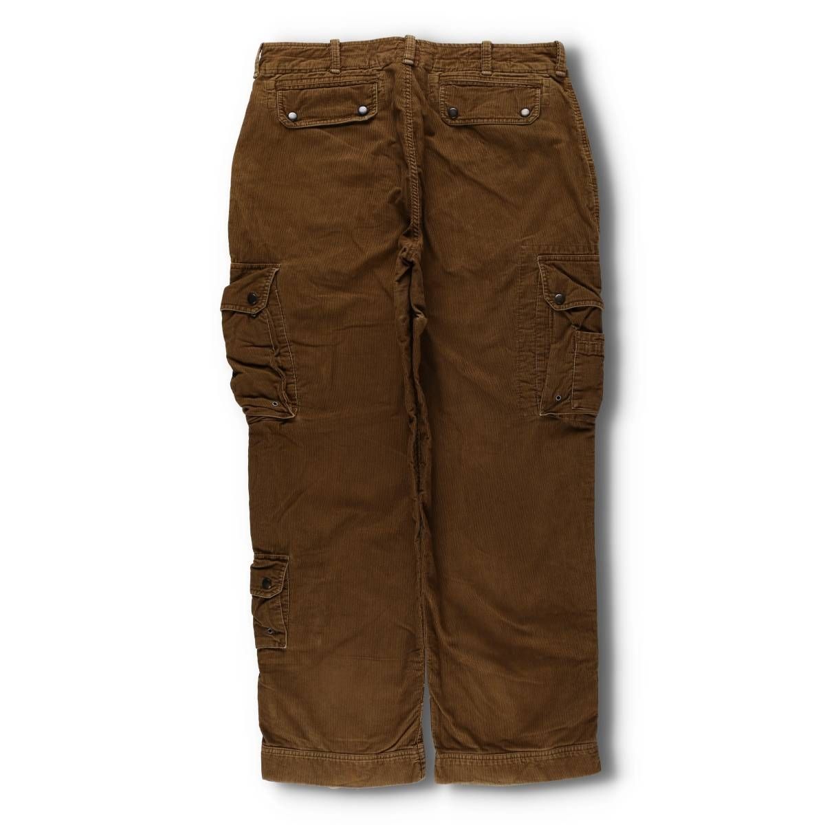 Polo by Ralph Lauren ブラウンコーデュロイカーゴバギーパンツ 古着 ラルフローレン Ralph Lauren POLO by Ralph Lauren コーデュロイ