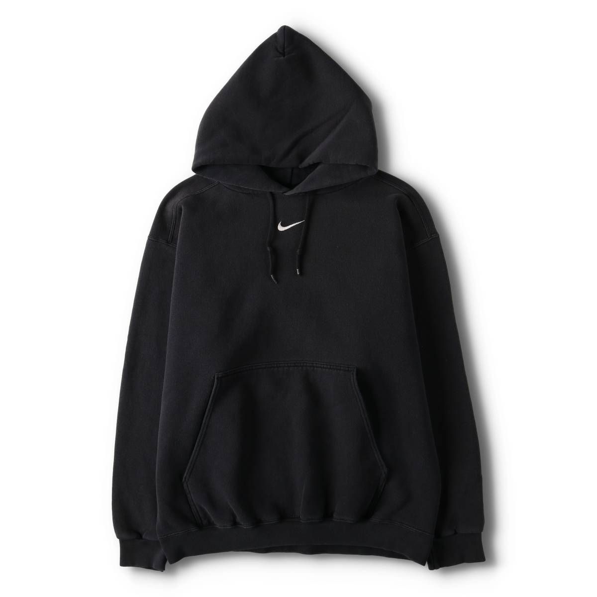 古着 90年代 ナイキ NIKE センターロゴ スウェットプルオーバーパーカー USA製 メンズM相当 ヴィンテージ/evb032267