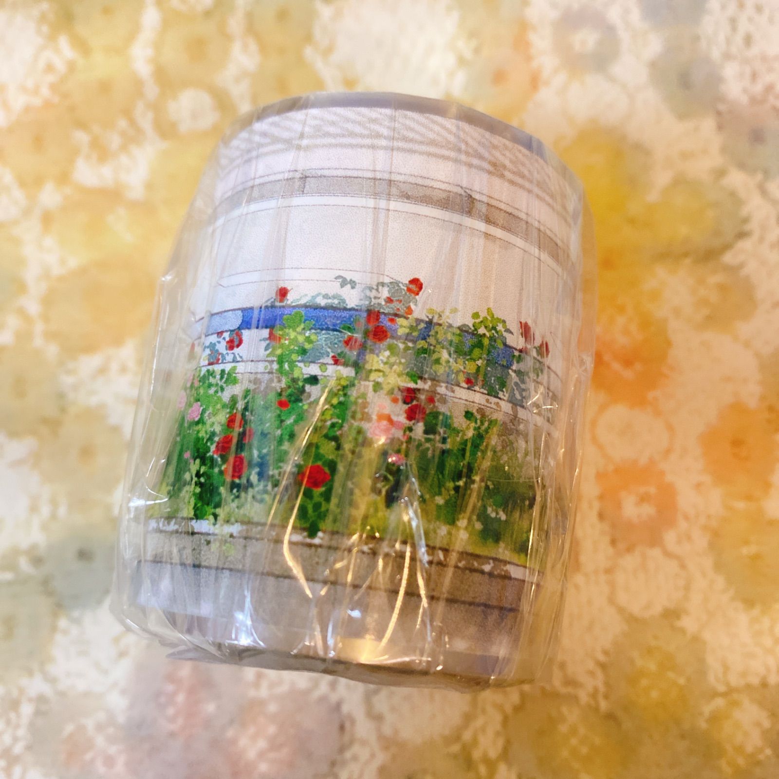 海外マスキングテープ巻売り 向花路 風景マスキングテープ人物マステ 2511115 街道辺③ 海外マスキングテープ巻き売り 風景マスキングテープ