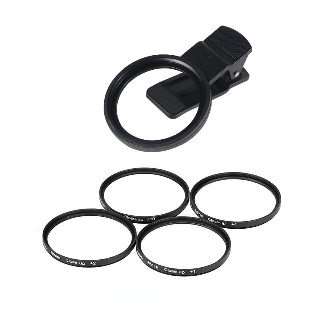 52mm プロフェッショナル携帯カメラクリップ マクロレンズ CPL スター
