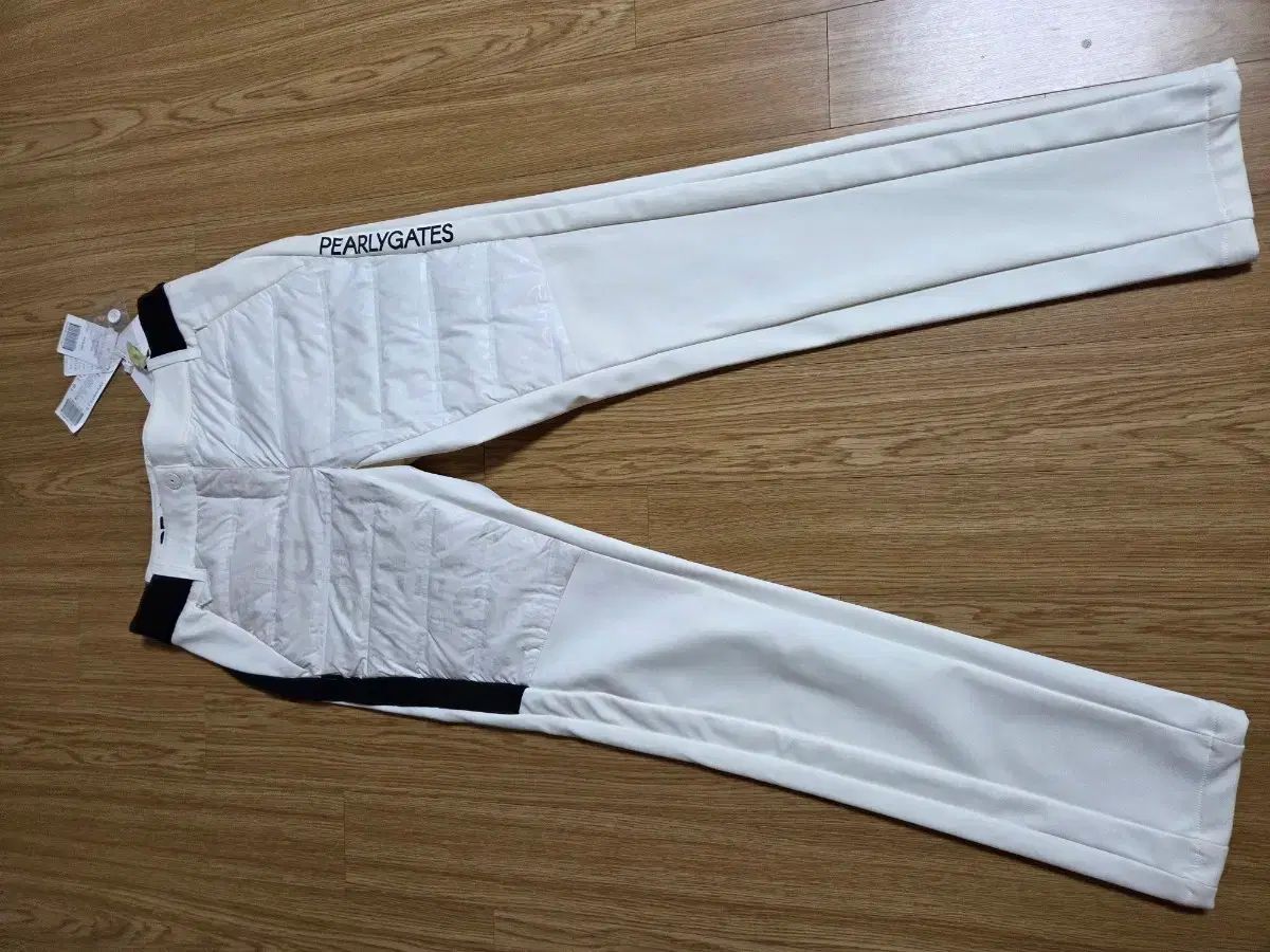 PEARLYGATES レディース グース ゴルフ ズボン 白