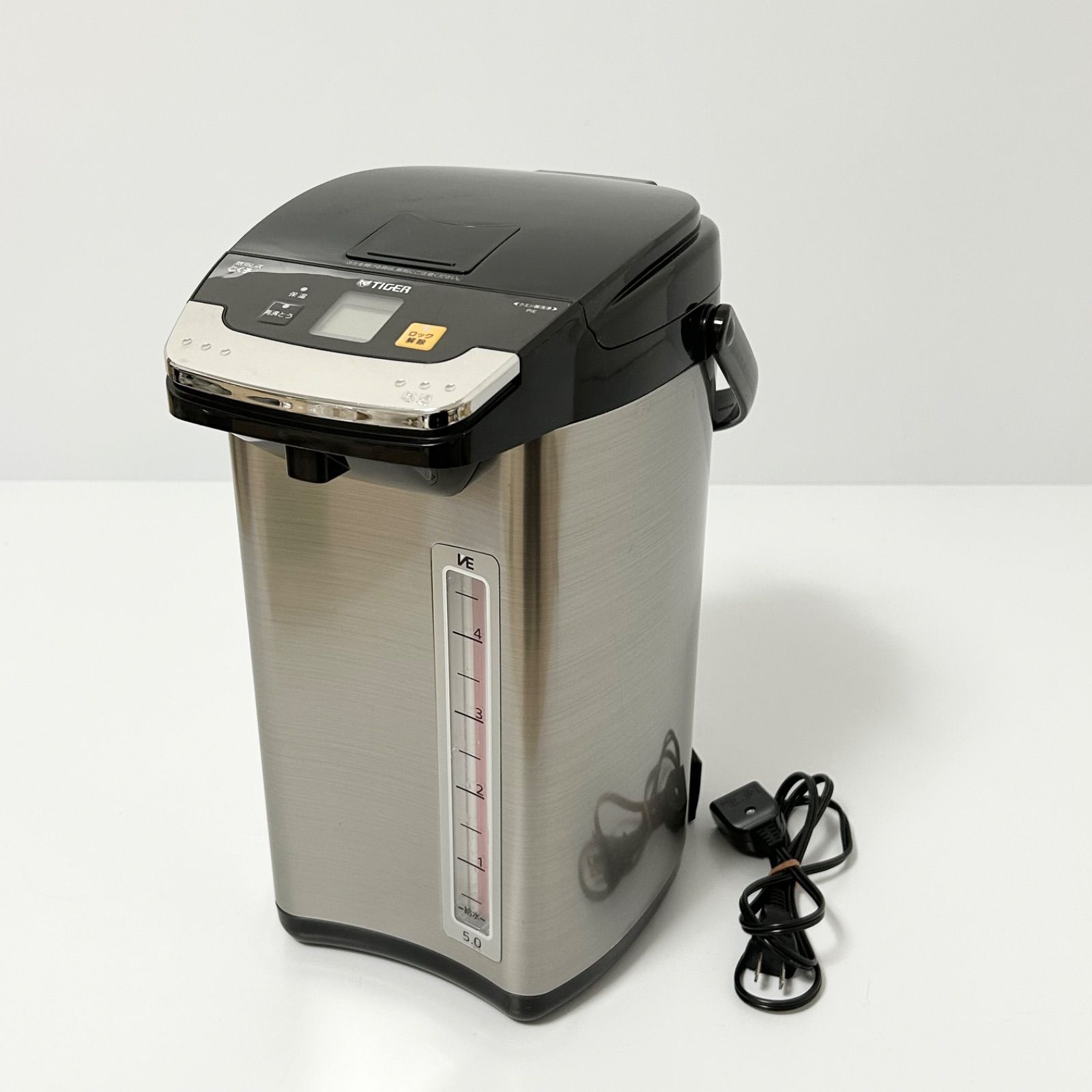 TIGER タイガー とく子 蒸気レスVE電気魔法瓶 5リットル PIE-A500リコール対象外品 5l 5ℓ