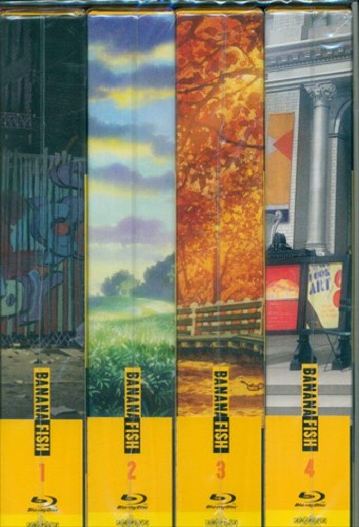 アニプレックス アニメBlu-ray BANANA FISH Blu-ray Disc BOX 完全生産 版全4巻 BOX付 セット