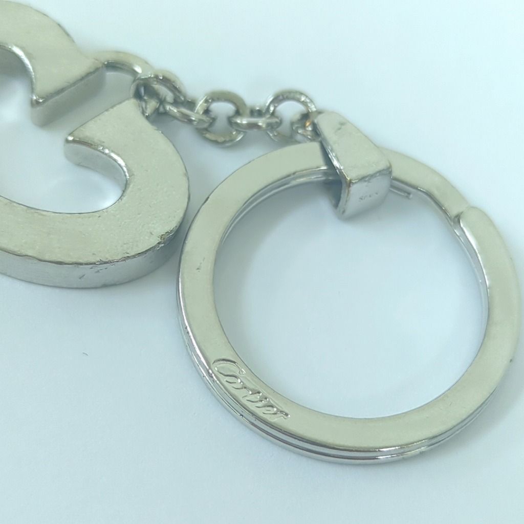 Cartier カルティエ ハート キーホルダー キーリング チャーム