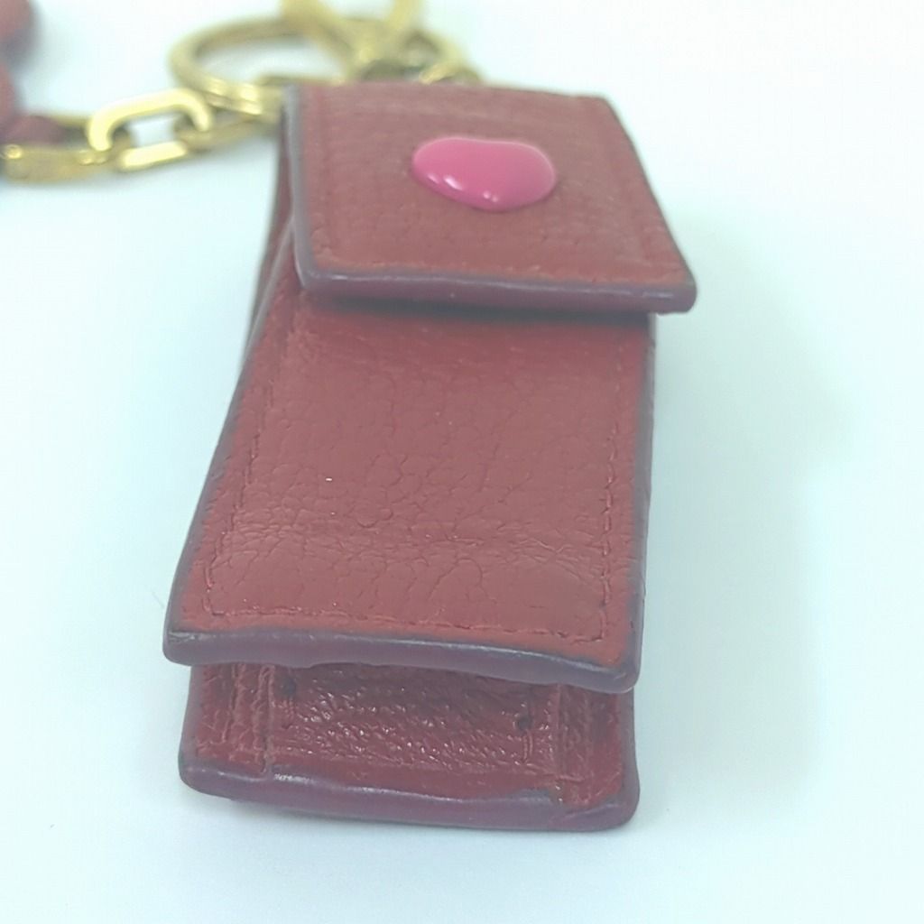 【美品】MIU MIU リップケース キーリング付き ハートチャーム 箱付き 2047146549.jpg?1696378443