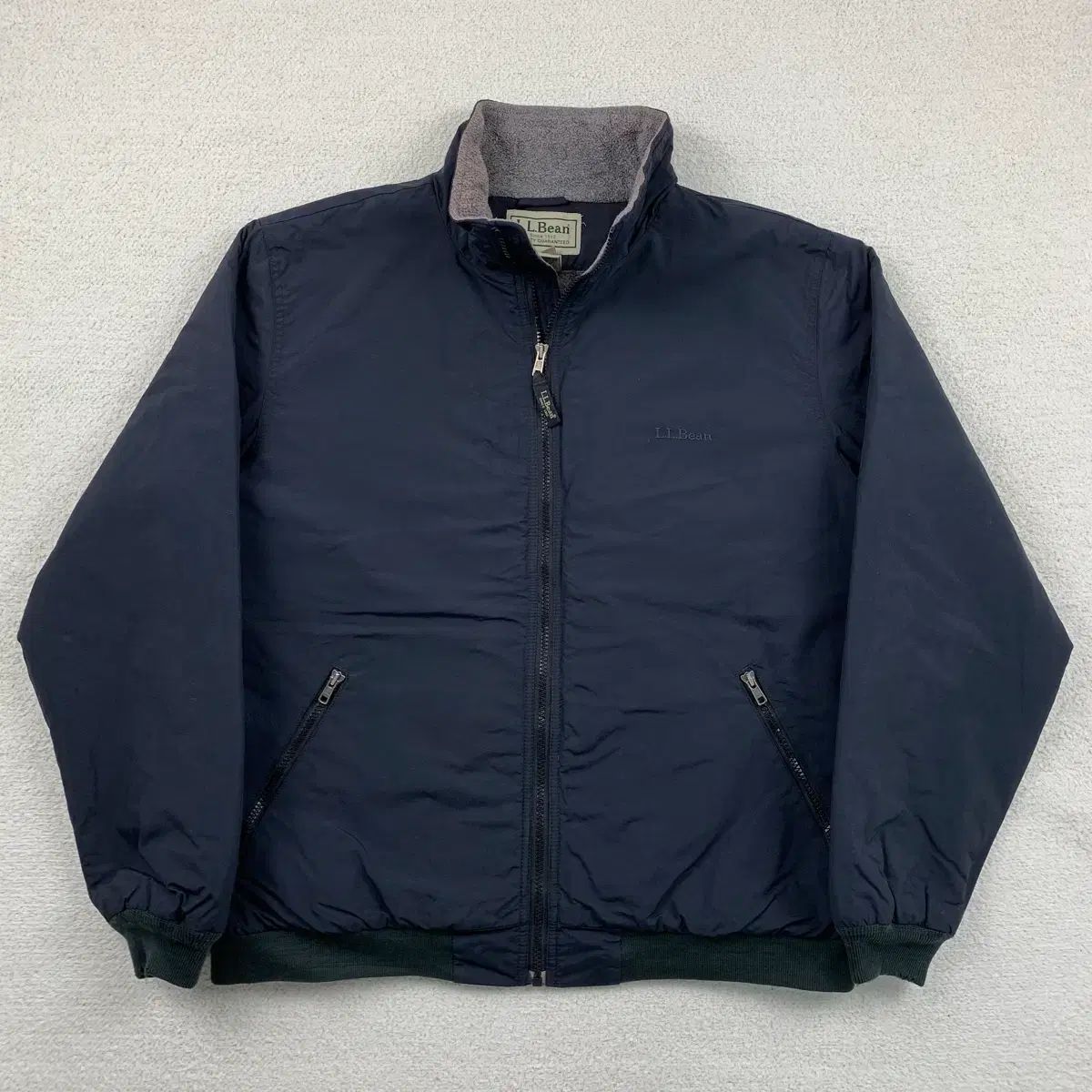 エルエルビーン ナイロンシェル フリース裏地 ウォームアップジャケット