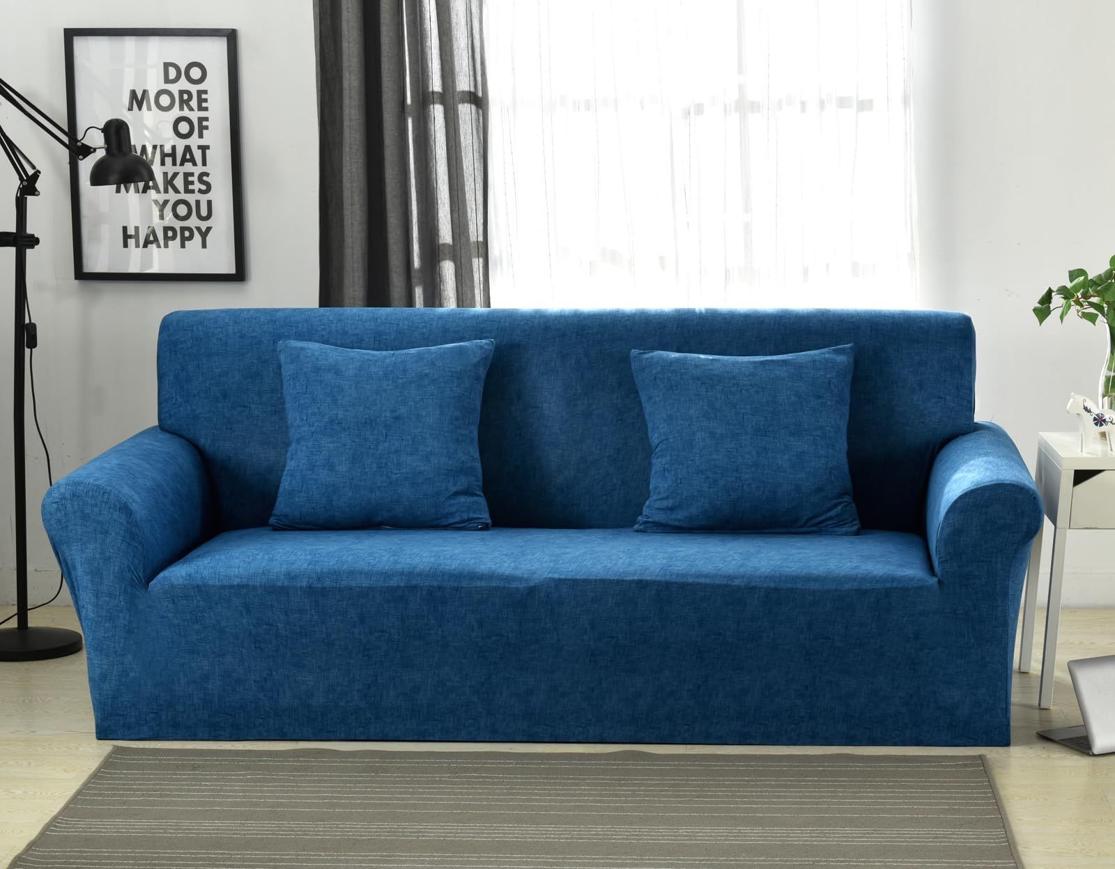 ソファーカバー 2人掛け ストレッチ 北欧風 ソファーカバー 肘付き