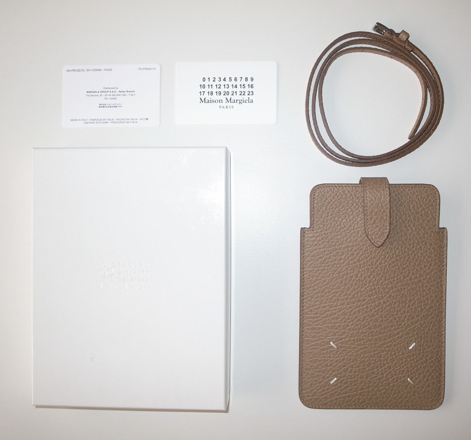 maison margiela マルジェラ Phone Neck Pouch case スマホケース ネックポーチ