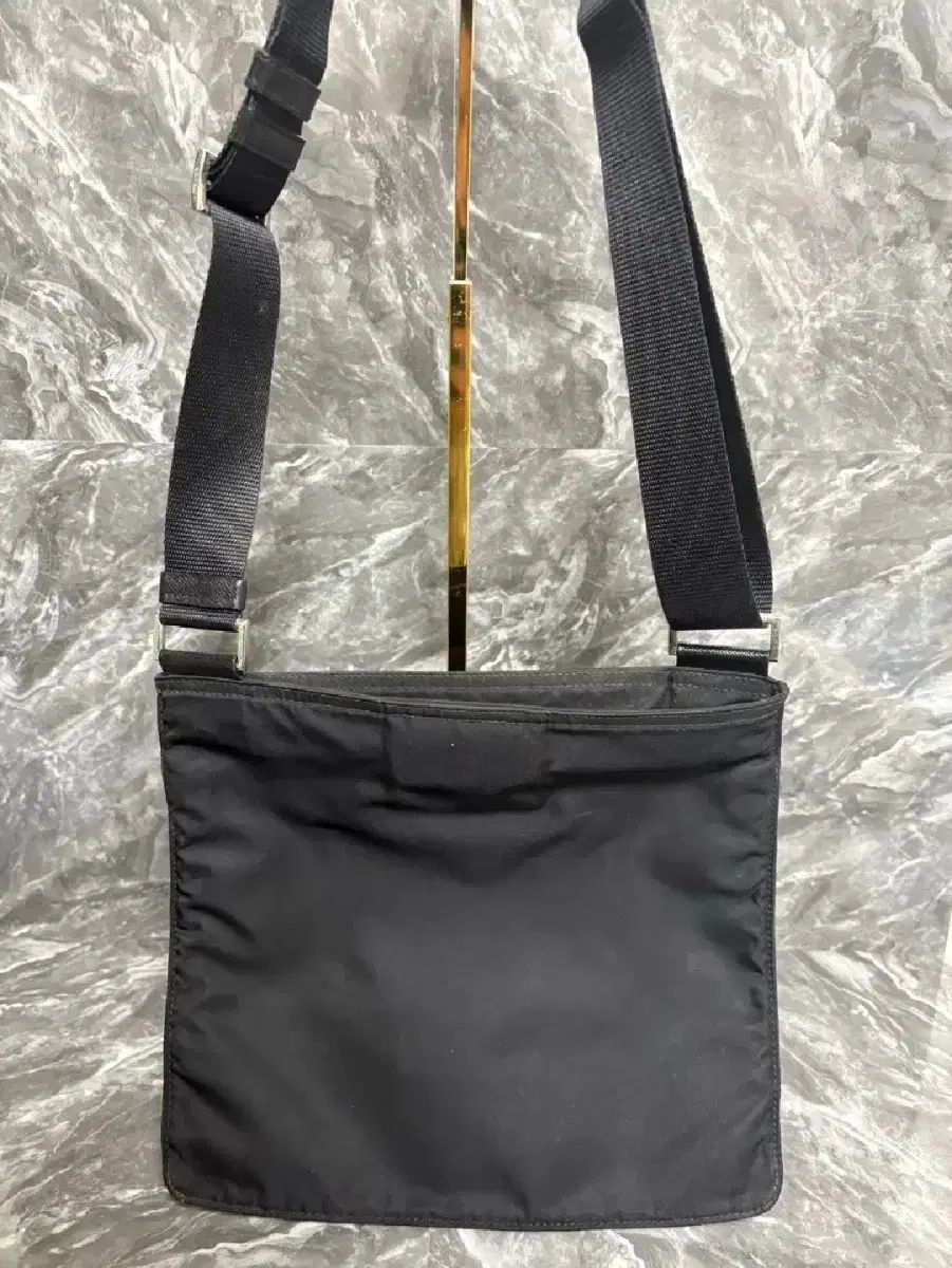 PRADA Re-Nylon トライアングル ロゴ クロス メッセンジャーバッグ