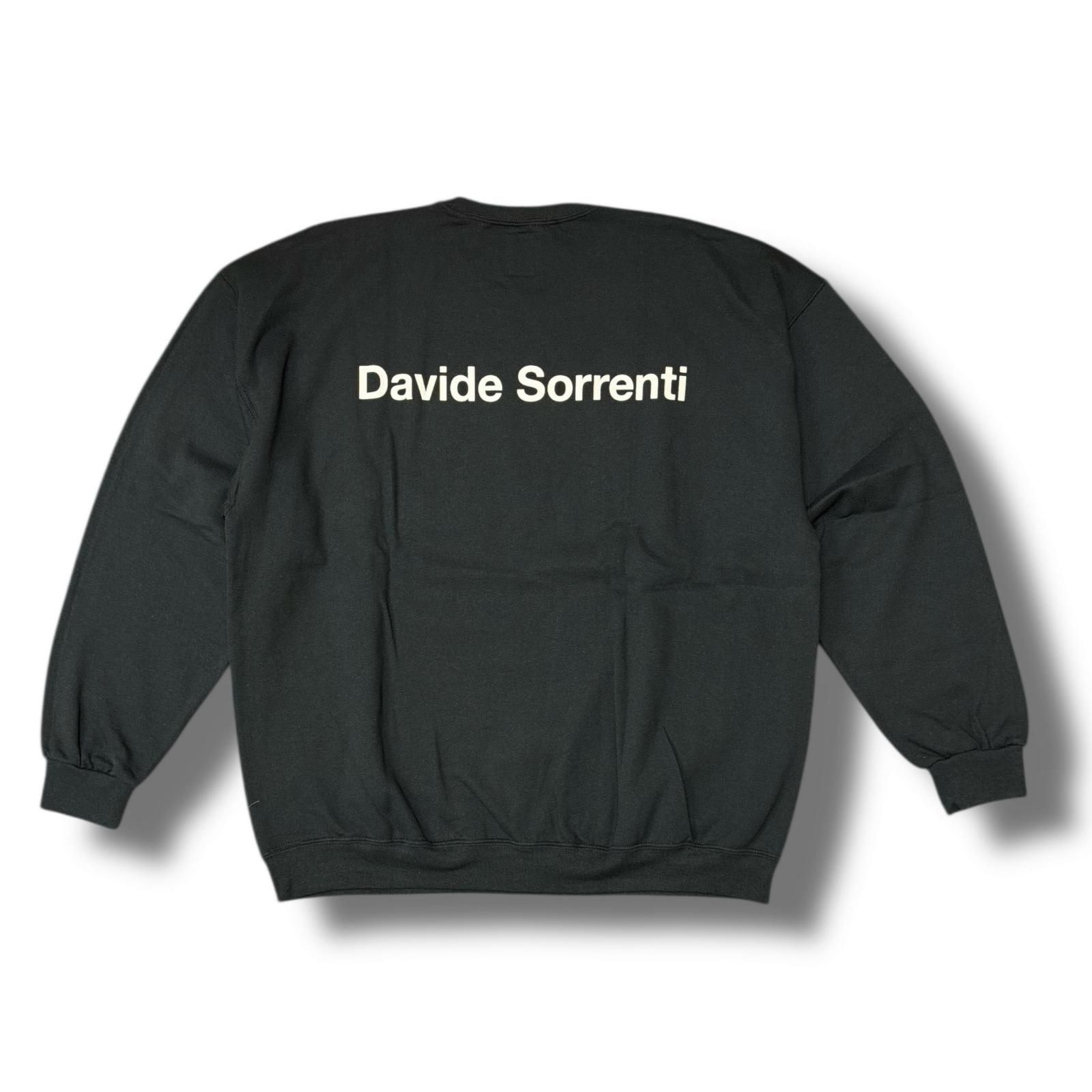 未使用 WACKO MARIA DAVIDE SORRENTI CREW NECK SWEAT SHIRT ダヴィデ