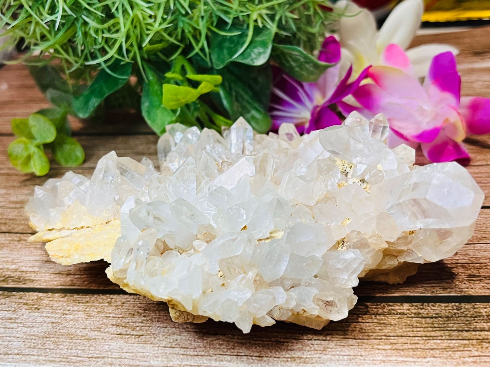 ヒマラヤ マニカラン産 イシス マスタークリスタル 水晶 原石 クラスター