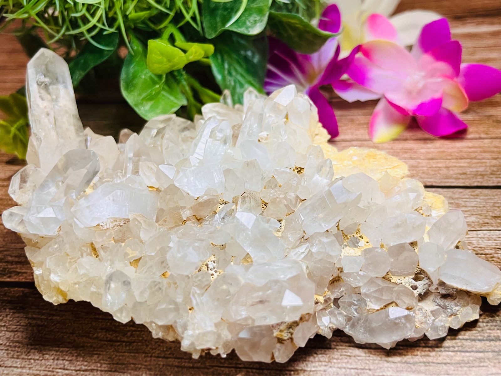 ヒマラヤ マニカラン産 イシス マスタークリスタル 水晶 原石 クラスター 恋愛運グッズ 星座占い