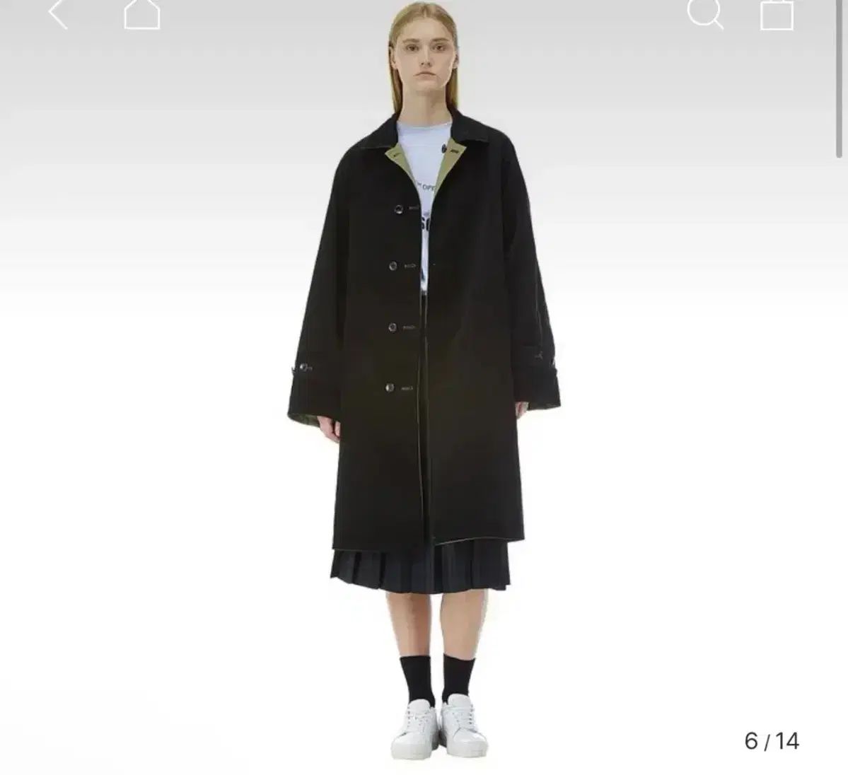 STUDIO TOMBOY スタジオトムボーイ リバーシブル トレンチコート free