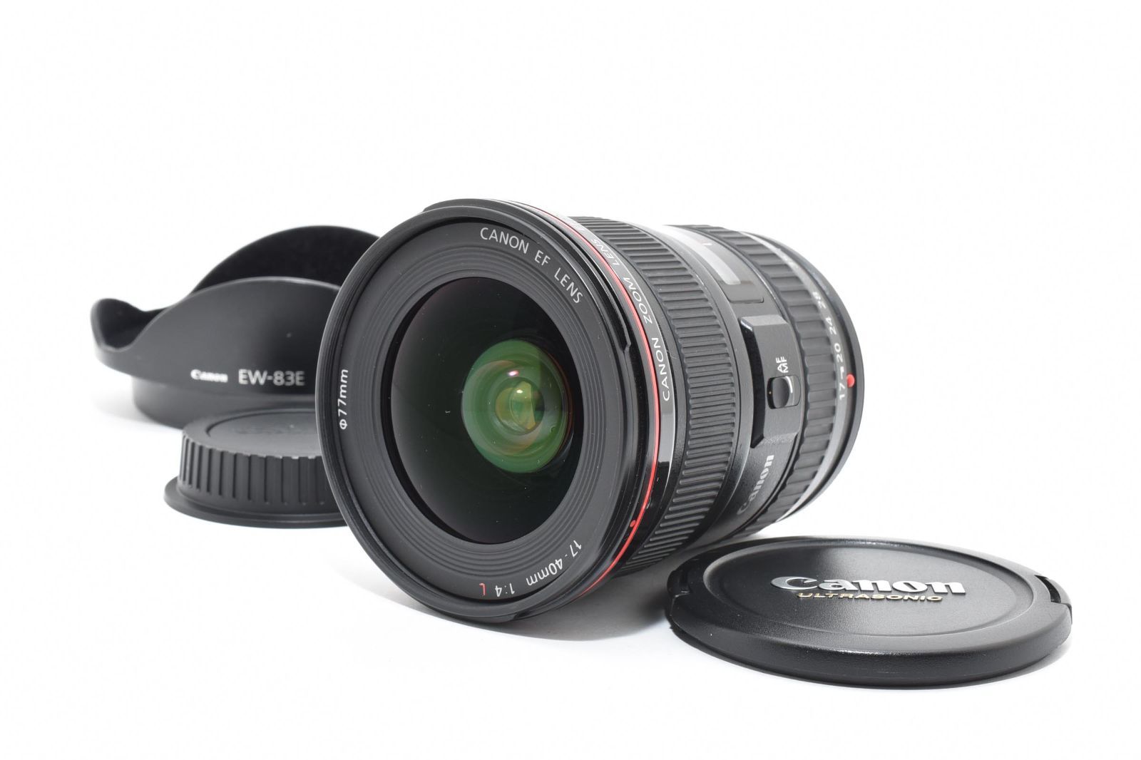 光学 Canon キヤノン EF 17-40 mm F 4 L USM 一眼レフ用AFレンズ