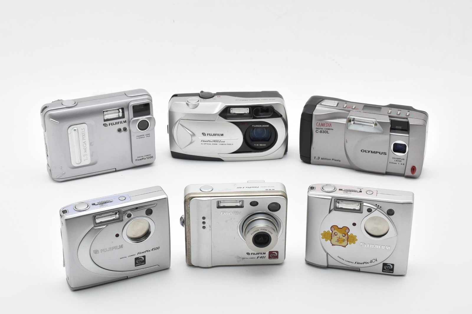 ☆ジャンク☆ コンパクトデジタルカメラ 6個 まとめ 富士フィルム