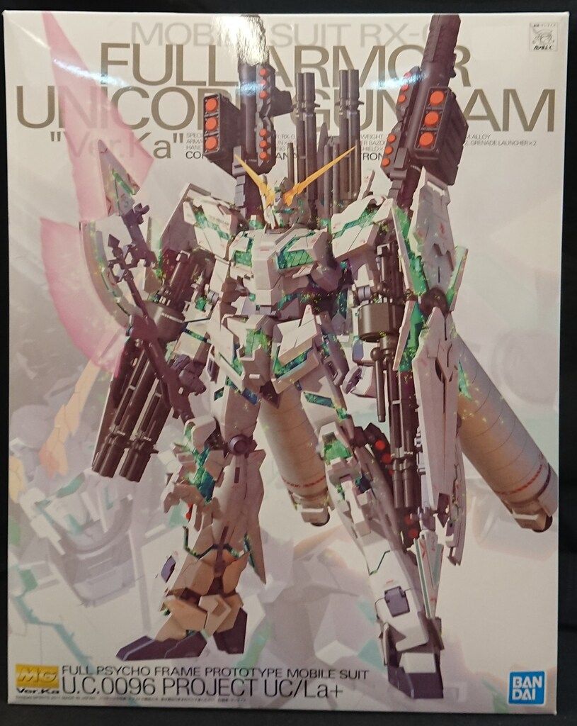 BANDAI SPIRITS MG 1/110 バンダイスピリッツ版 フルアーマーユニコーンガンダムVer.Ka