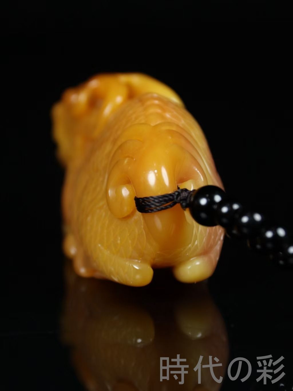 寿山石 瑞獣把件】石質滑らか 精巧彫刻 コレクション 細密彫 手彫り