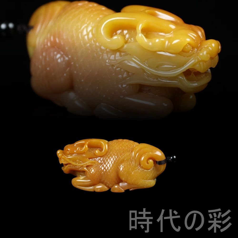 寿山石 瑞獣把件】石質滑らか 精巧彫刻 コレクション 細密彫 手彫り