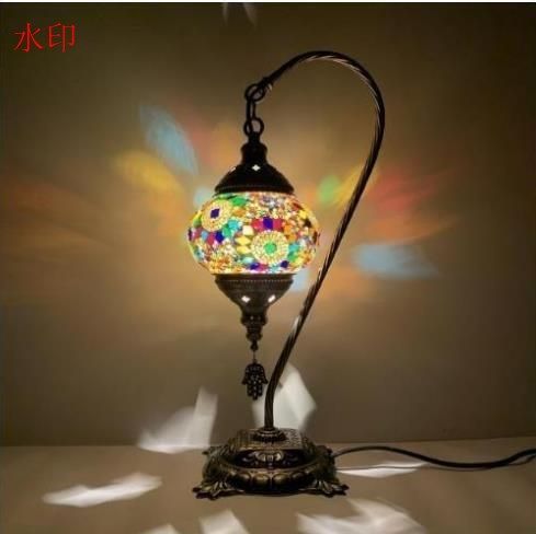 推薦 人気 アンティーク風 ハンガータイプ テーブルランプ インテリア 間接照明 南トルコ細工