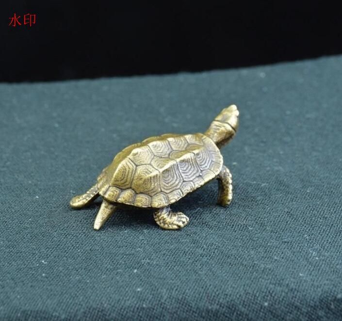 カメ 銅器 銅製品 茶寵 茶道セット 開運風水 招財 置物 工芸品 装飾品