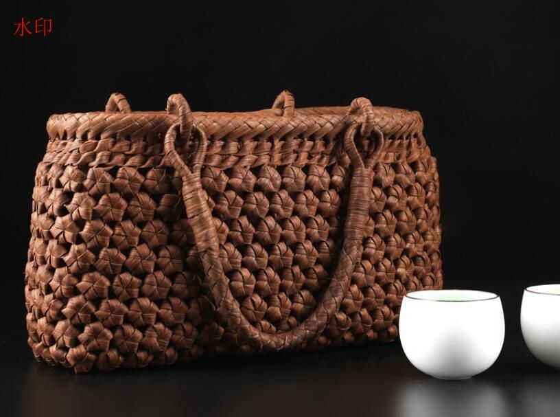 手編み山葡萄籠バッグ