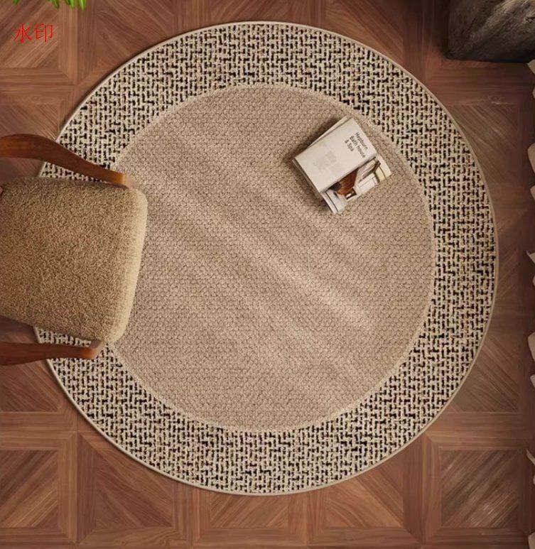 欧米 デザインがとてもよい 円形カーペット リビングルームのマット 直径160 cm
