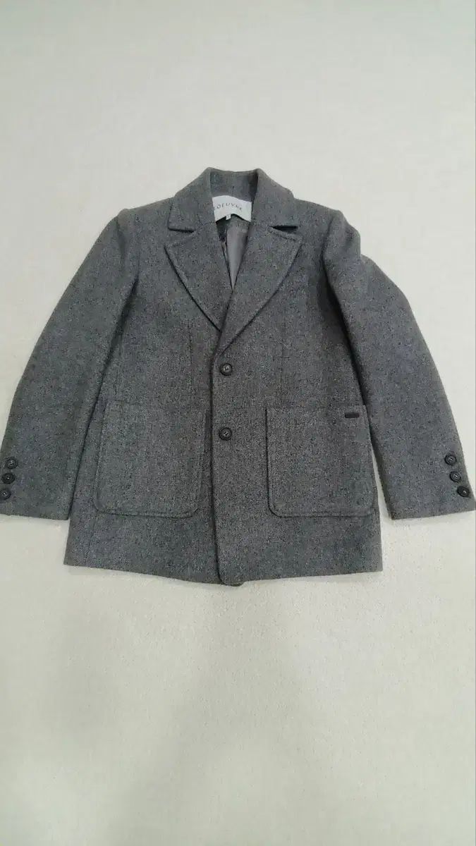 LOEUVRE ルーブル ウール ジャケット グレー 1