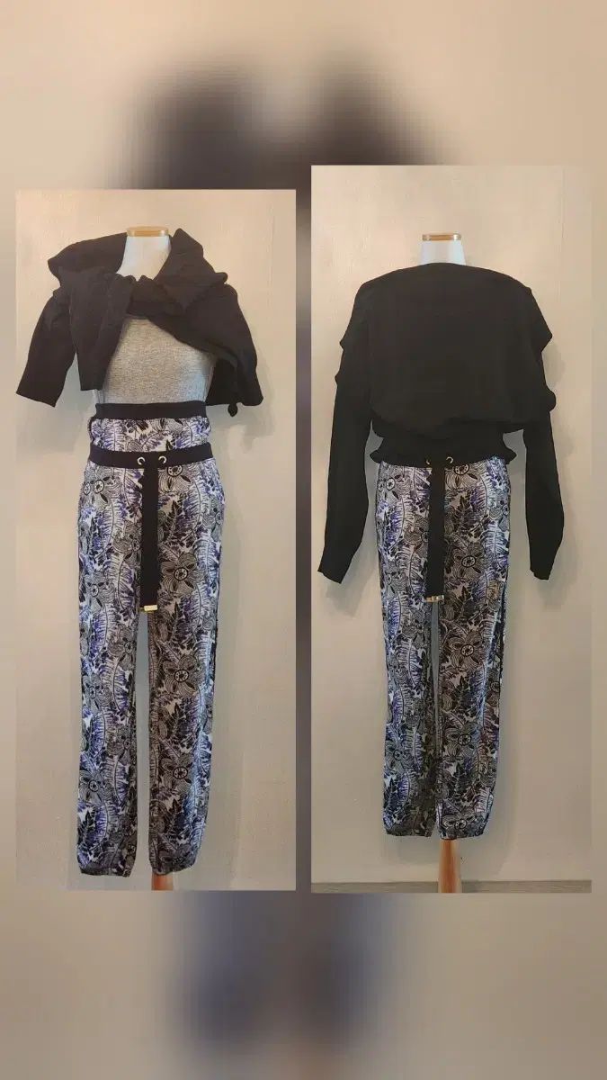 ハイウエスト ニット